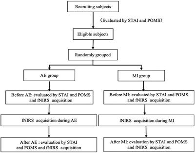 Monitoring and Evaluation of Emotion Regulation by Aerobic Exercise and Motor Imagery Based on Functional Near-Infrared Spectroscopy